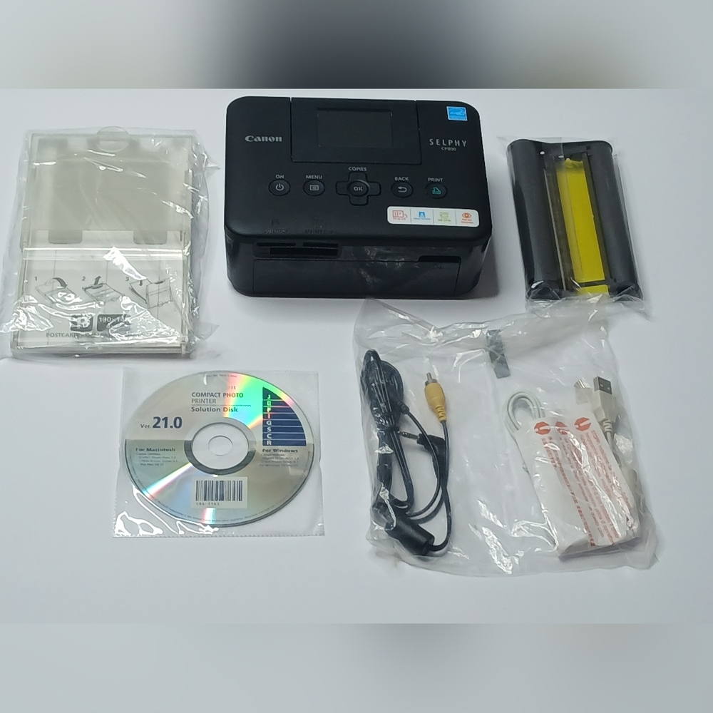 Canon SELPHY‎ CP800 Black Compact Photo Printer (4350B001)